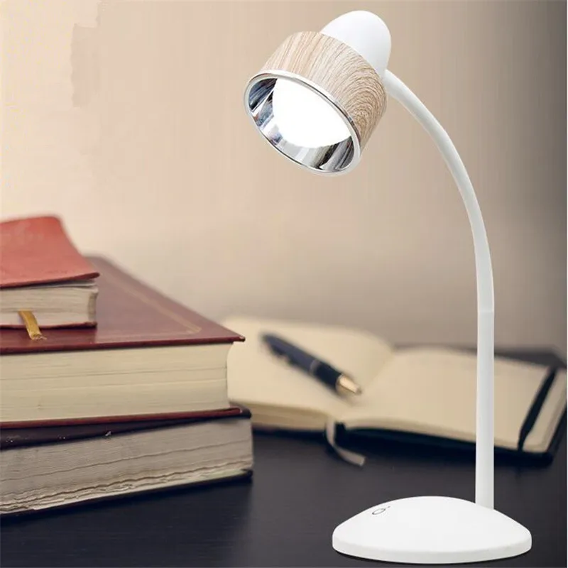 Светодиодсветодиодный настольная лампа для чтения с защитой глаз фсветильник