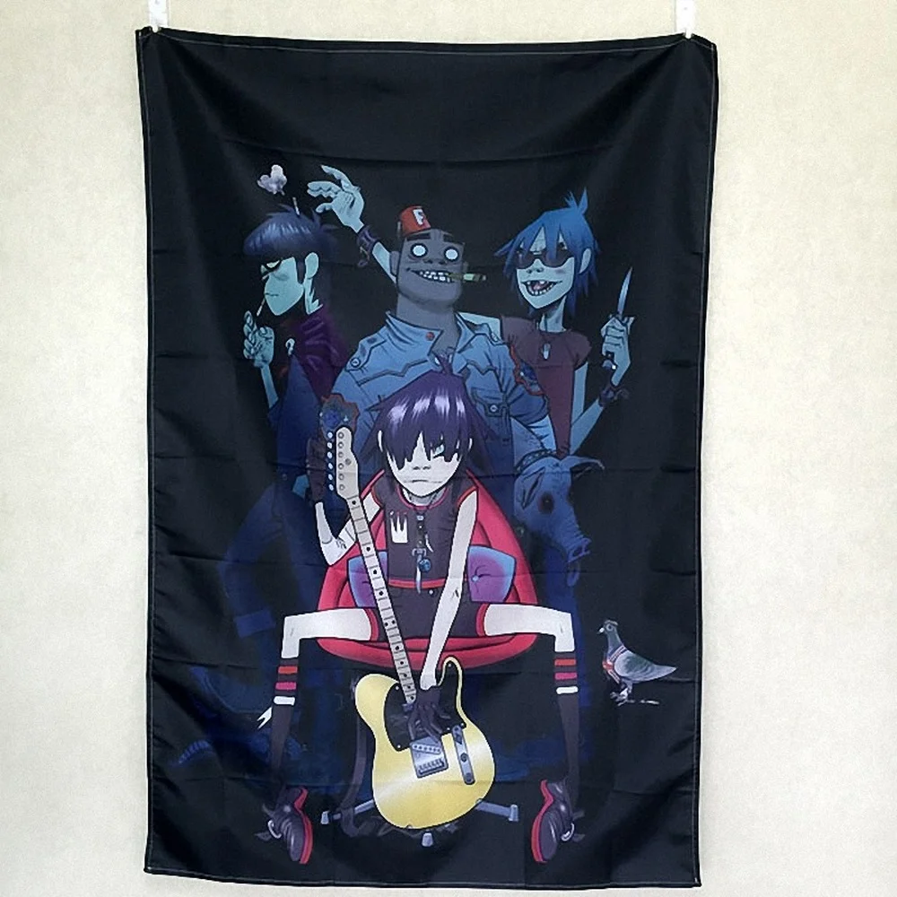

Bad boy Singer Posters Rock Music Stickers Pop Rock Band Flag & Banner HD Canvas Printing Art Tapestry Mural Wall Decoration