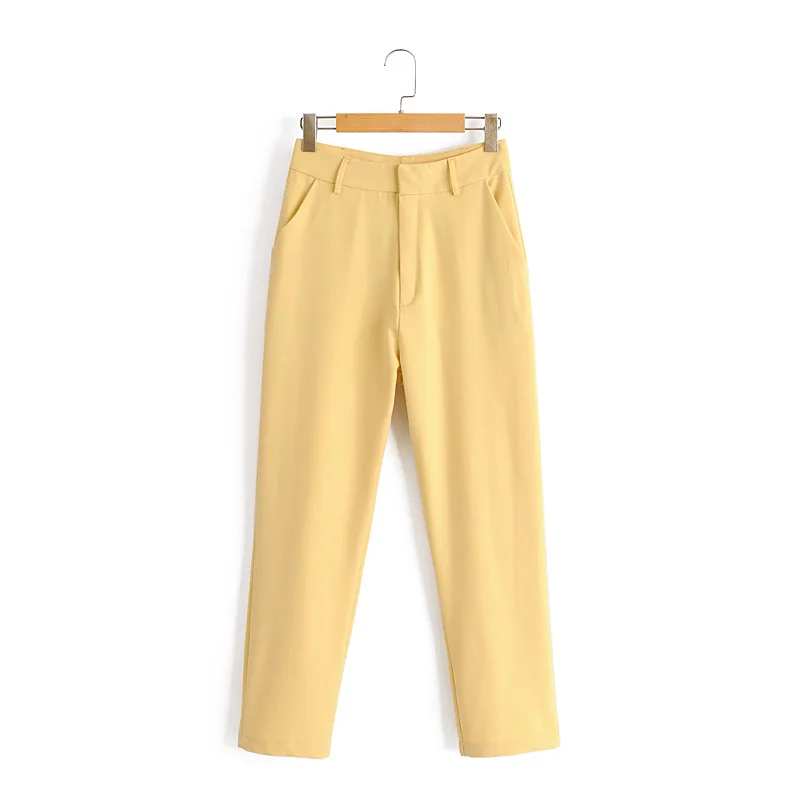 Летние женские брюки повседневные однотонные брюки|Брюки| |