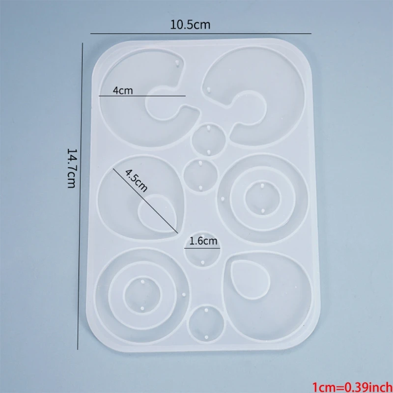 

157 Pack Silicone Earring Molds Jewelry Epoxy Resin Molds Earring Drop Dangle