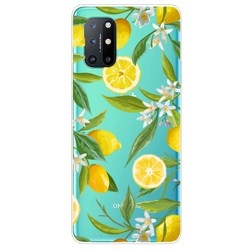 for oneplus 8t case tpu silicone soft cartoon clear case for oneplus nord n10 n100 phone cover one plus 8t 8 t nord n10 coque free global shipping