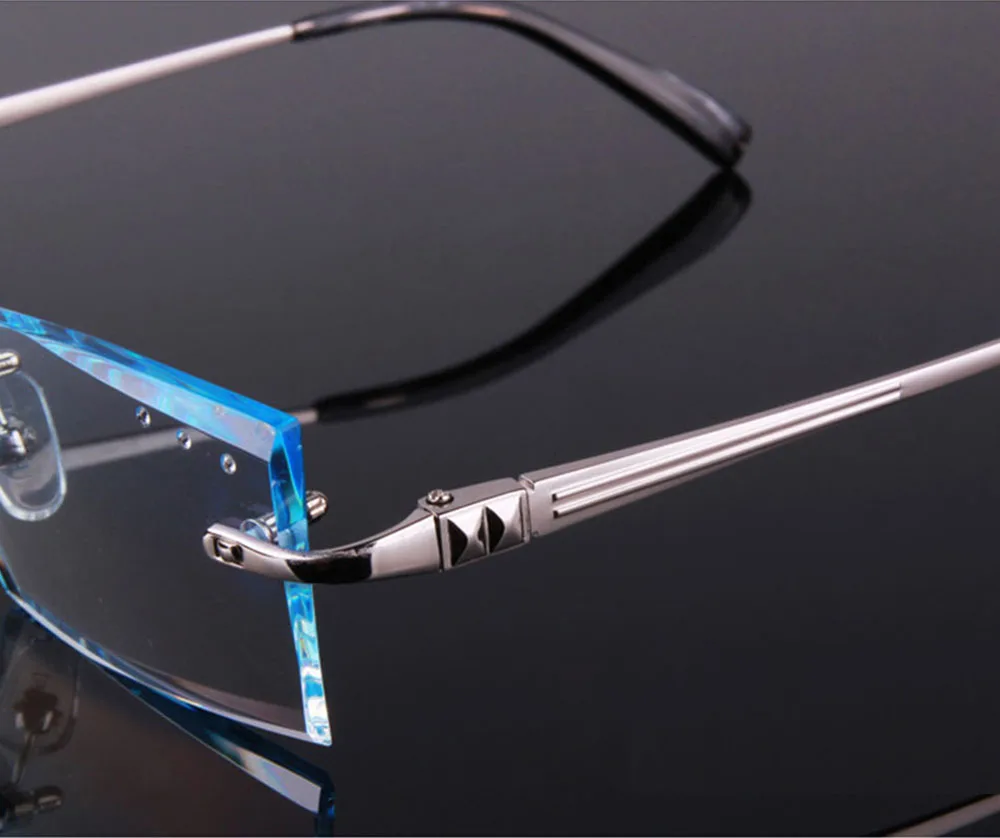 Роскошная индивидуальная ручная оправа из чистого титана высокоэластичные