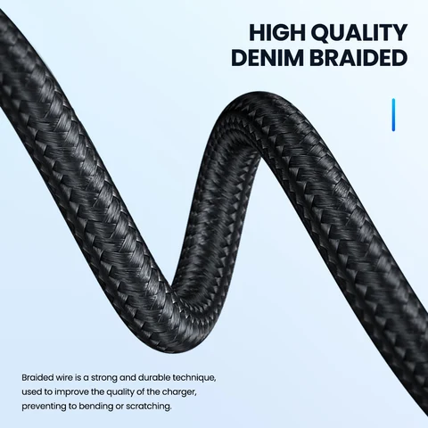 Кабель Elough Type C 3A для быстрой зарядки USB C, провод даты для Samsung Xiaomo 11, Huawei Poco, кабель для мобильного телефона, зарядное устройство Type-C