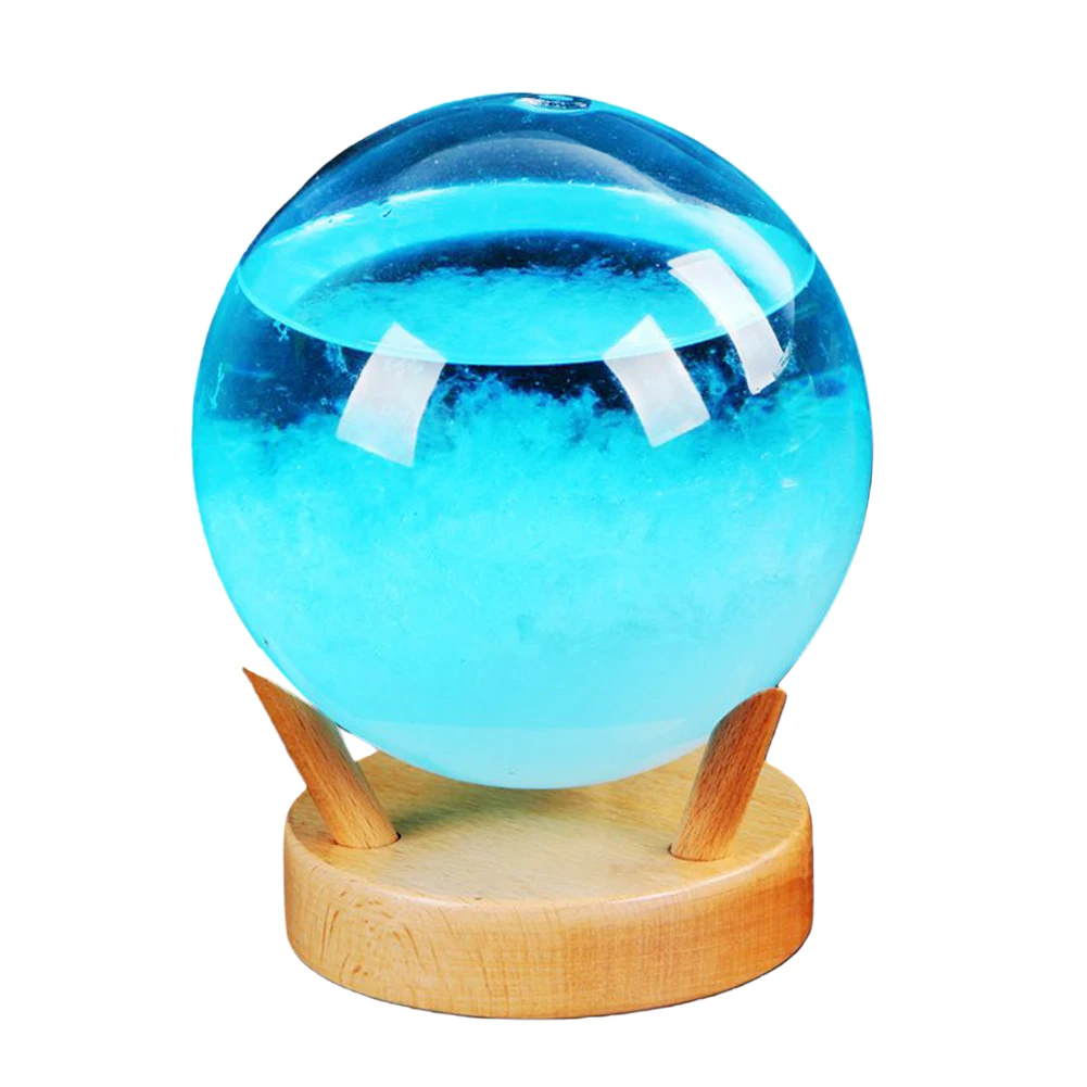 Горячий барометр прозрачный капелька штормовое стекло капли воды погода шторм