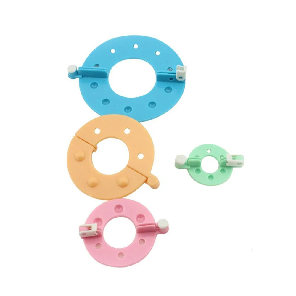 4 размера помпон для изготовления пушистых шариков ткацкая игла рукоделия