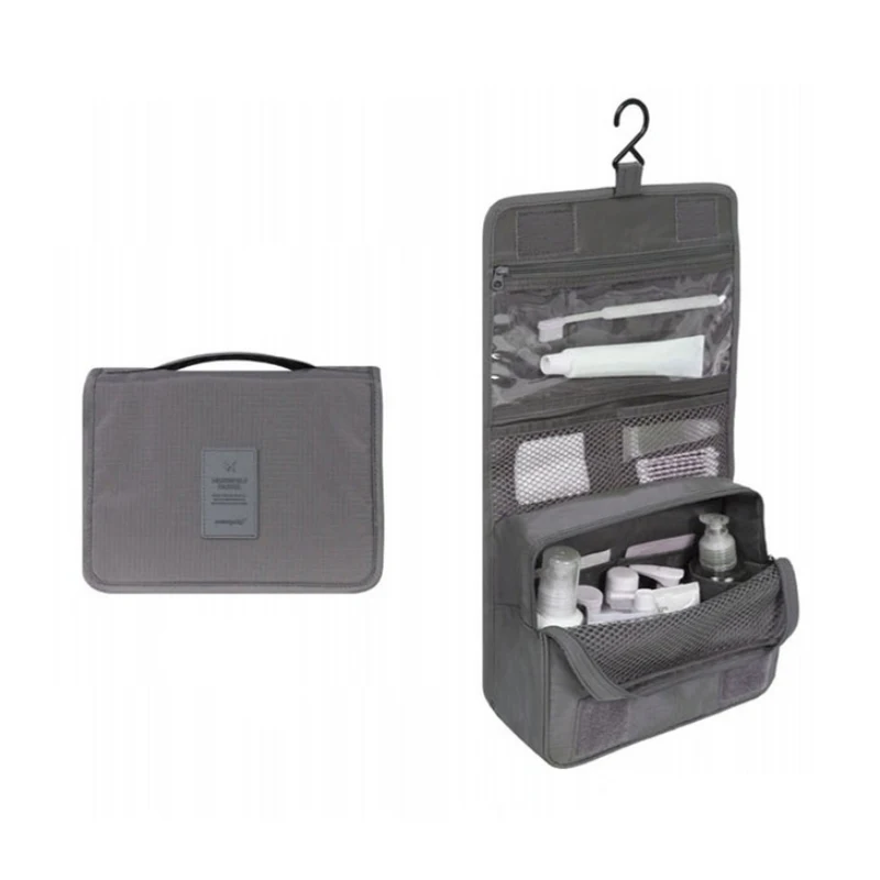 Женская дорожная портативная Водонепроницаемая косметичка подвесные туалетные