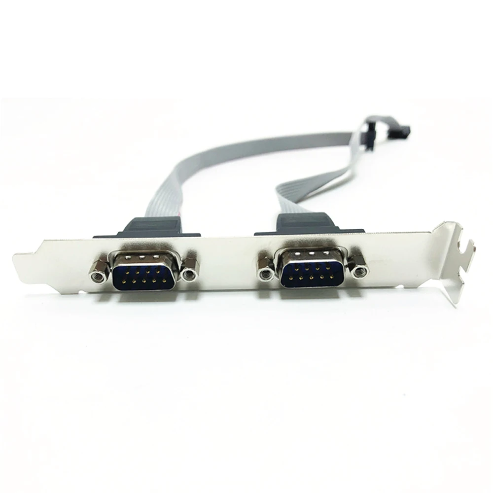 1 порт 2 порта s серия 9 Pin DB9 RS232 материнская плата com ленточный кабель соединитель