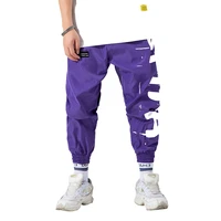 2021 men streetwear pants letter printed hip hop harem pants mens jogger trousers summer casual male harem pants lbz76