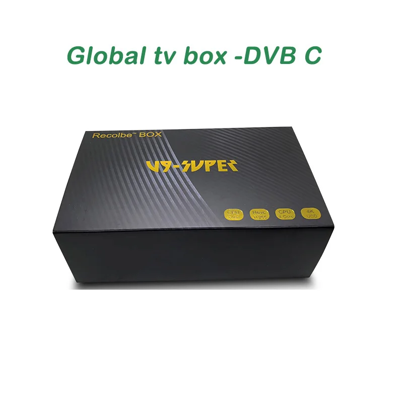 Новинка лидер продаж ТВ приемник v9 super dvb C 1080P HD H.264 декодер с поддержкой cccam|scv box|free