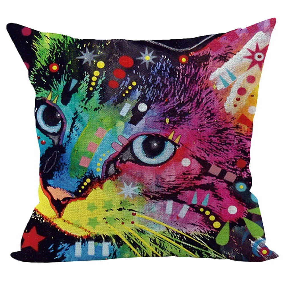 2020 Модный милый кот диван кровать домашний декоративный праздничный чехол для