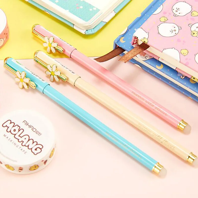 Милый мультфильм моланг Канцелярский набор записная книжка стираемая ручка