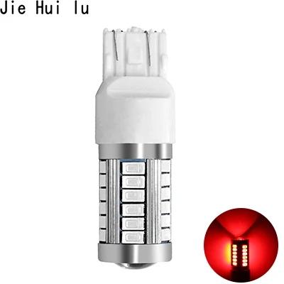 7443 Red 1156 1157 P21/5 Вт BAY15D супер яркий 33 SMD 5630 5730 светодиодный стоп-сигнал светильник s противотуманная фара 21/5W Автомобильные фары дневного света светильник стоп лампы 12V - Испускаемый цвет: 7443 Red