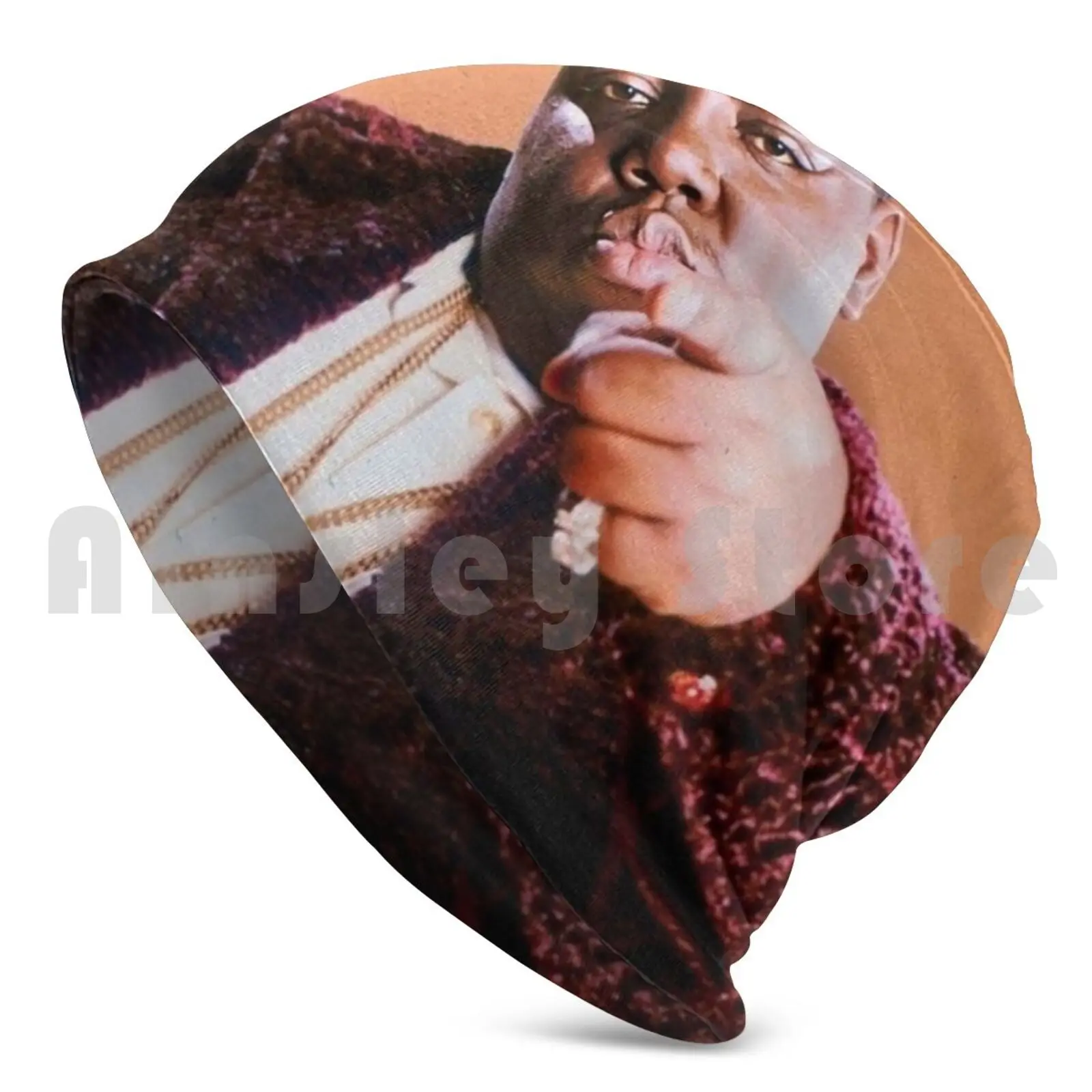 Большая Шапка-бини вязаная шапка в стиле хип-хоп 50 цент рэп Доктор Дре Дрейк Канье