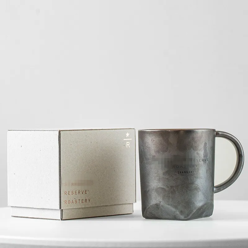 

550ML Ceramic Mug Creative Coffee Cup Tumbler Cup Household Drinking Glass Milk Cup Tea Cup Coffee Mug Drinkware with Gift Box