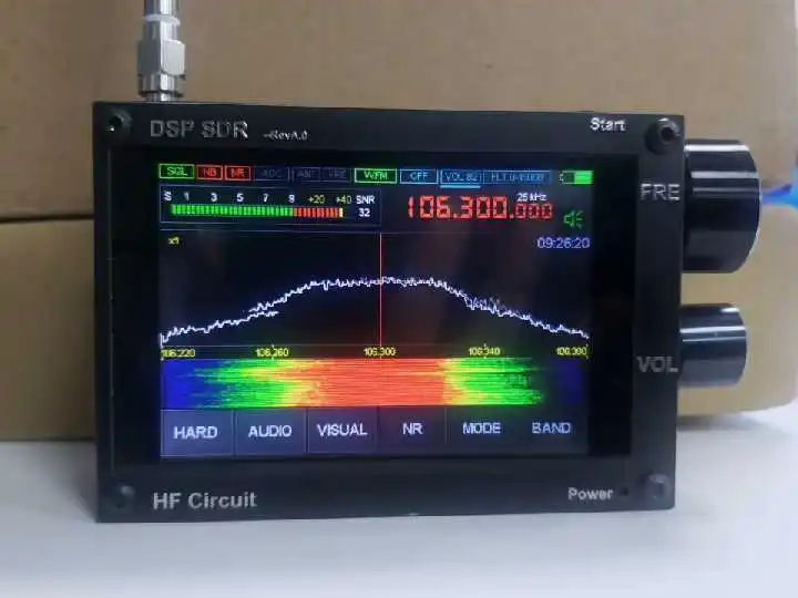 50kHz-200MHz 3.5 Inch Touching IPS Display Screen SDR Receiver HAM Software Defined Radios Malachite DSP Radio | Электроника
