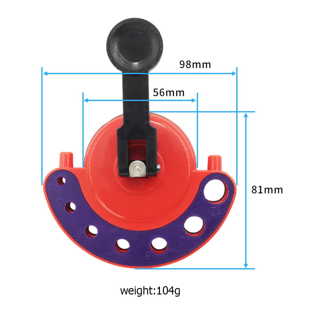 

Ceramic Tile Glass Locator Diamond Opening Positioning Guide Drill Bit Guide Hole Clamping Range Construction Tools Drill Guide