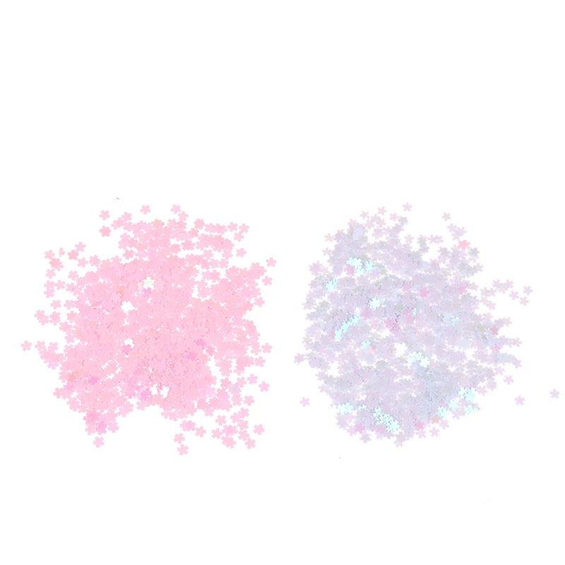 

Ultra-thin Cherry Blossom Slices Filler For Nails Art Tips Slime Sequin For Kids Lizun DIY Slime Accessories Supplies Decoration