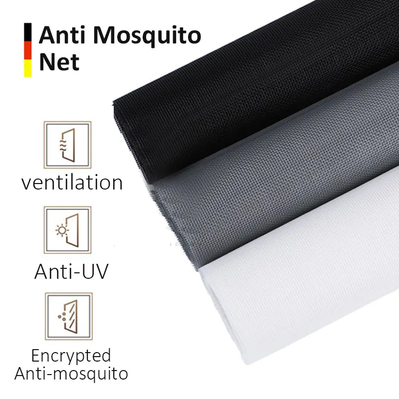 

Anti Mosquito Net DIY Customizable Cuttable Encrypted Fiber Environmental Screens Self-adhesive Insect-proof Nets Dust-proof