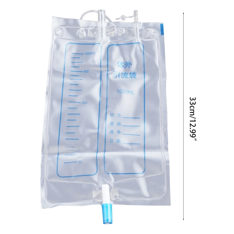 

H7JC Men Urinals Latex Urine Collector Bedridden Breathable Urine Bag Urinary Incontinence