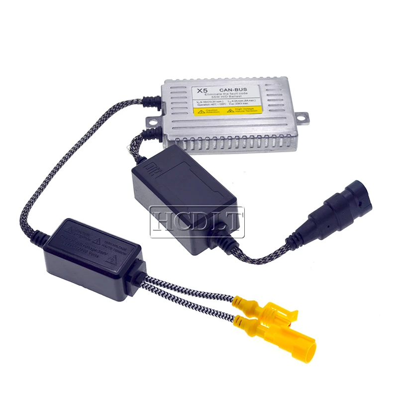 HCDLT 2 шт. AC 55 Вт DLT HID ксеноновый балласт F5 Быстрый Яркий X5 безотказный блок