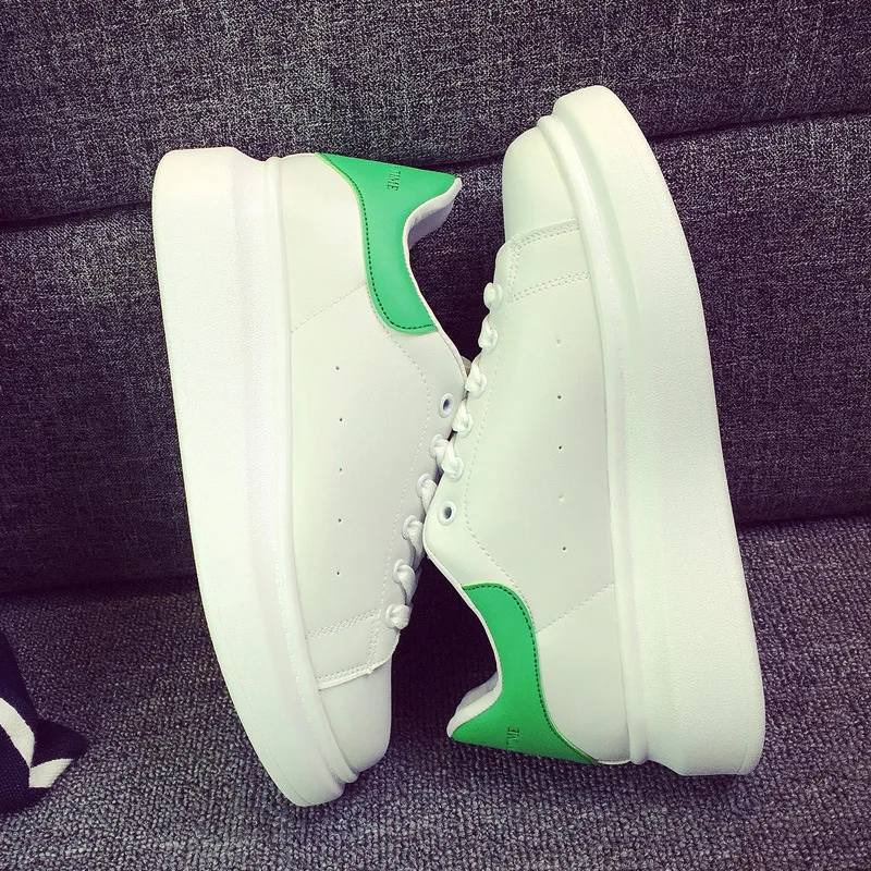

Spring New Designer Wedges White Shoes Female Platform Sneakers Women Tenis Feminino Casual Femaleshoes Woman35--44size