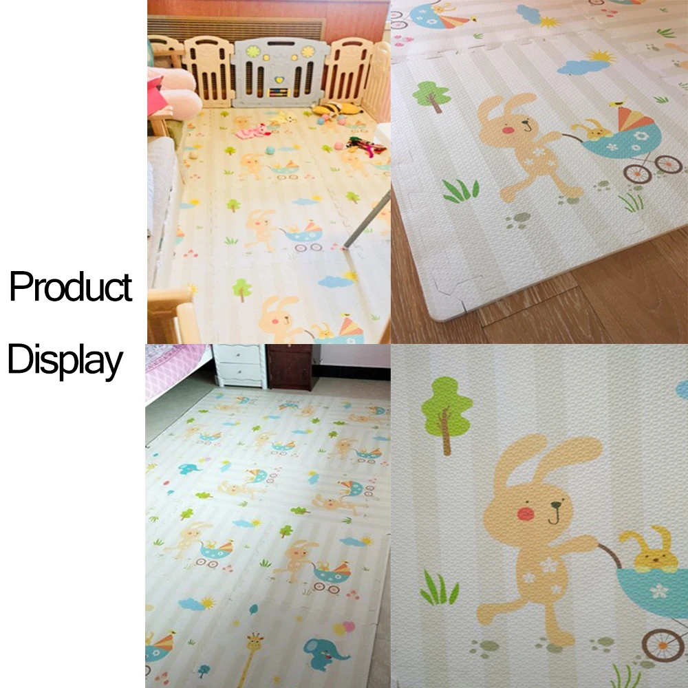 

Puzzle Play Mat Baby Carpet EVA Spliced Floor Pad Cartoon Foam Pad Children's Baby Crawling Pad 60cm*60cm