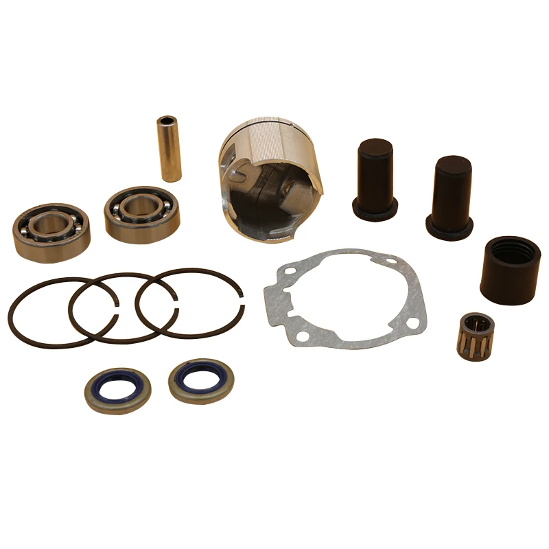 

45/46mm Piston Pin Oil Seal Kit ForHusqvarna 51 55 55Rancher EPA Chainsaw Needle Bearing Cylinder Muffler Gasket