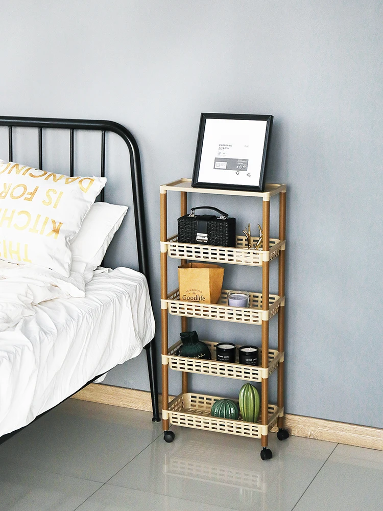 Многоуровневая полка для хранения кухонная холодильная тележка фруктов и овощей