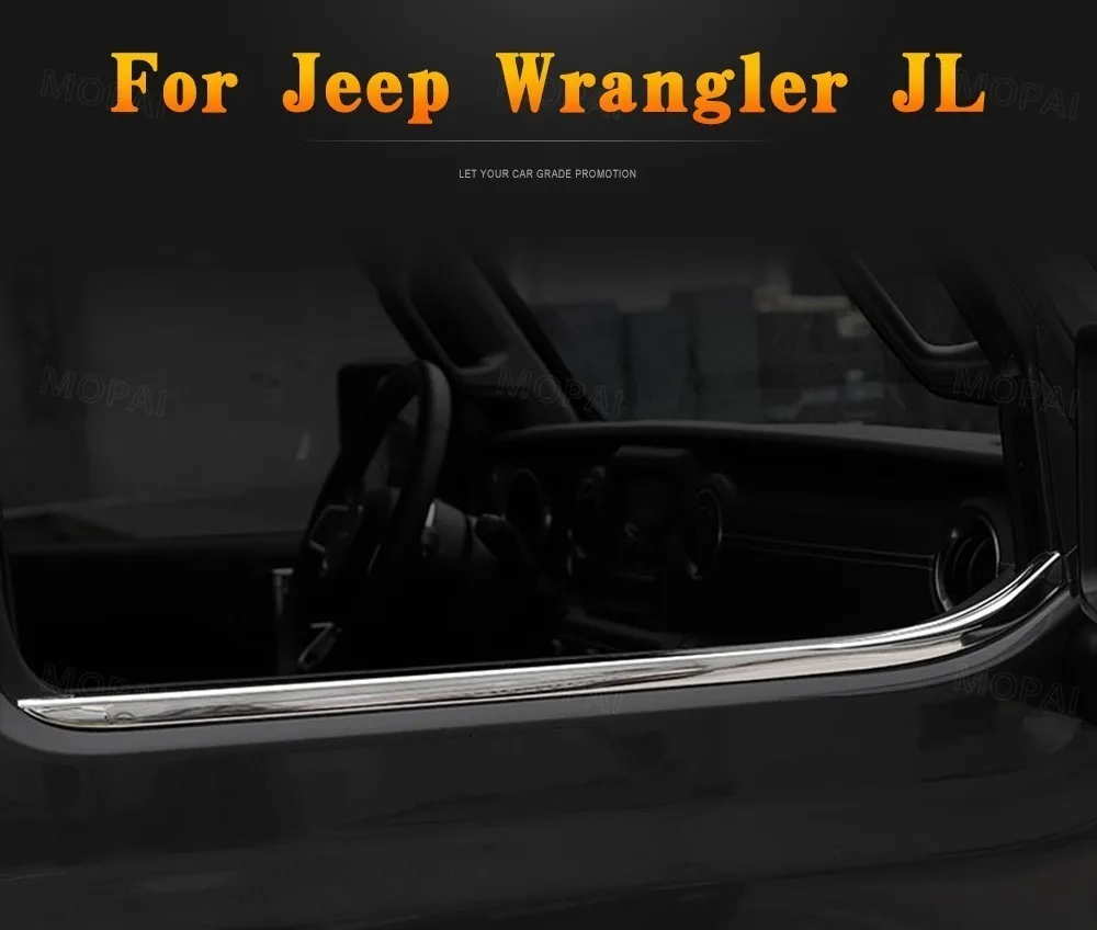 MOPAI хромированный Стайлинг для Jeep Wrangler JL+ Автомобильные дверные оконные декоративные полоски для Jeep JL Wrangler автомобильные аксессуары