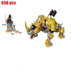 658 шт., Детский конструктор классический фильм