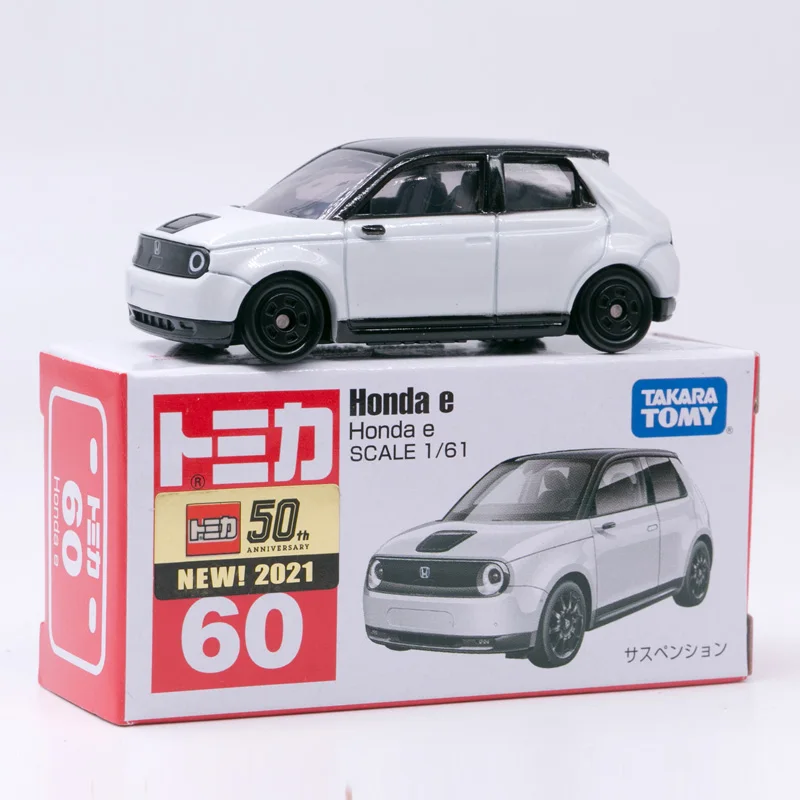 

Литые под давлением игрушки Takara Tomy Tomica, модель автомобиля № 60, Honda E, масштаб 1/61, мини-автомобили из сплава, игрушки #060