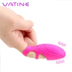 Вибратор на палец VATINE, Стимулятор клитора, точки G, для женщин и взрослых, сексуальные игрушки для лесбиянок, Эротические товары для интима