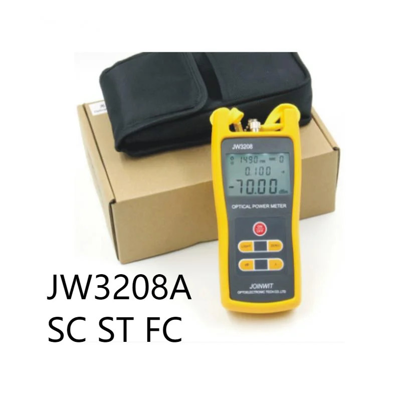 

Optical Power Meter Joinwit JW3208A Portable Handheld Optical Power Meter with FC SC ST Connector Free Delivery