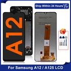 ЖК-дисплей 6,5 дюйма для Samsung Galaxy A12 A125, сенсорный экран с дигитайзером для A12 LCD A125F A125HDS, сменные детали