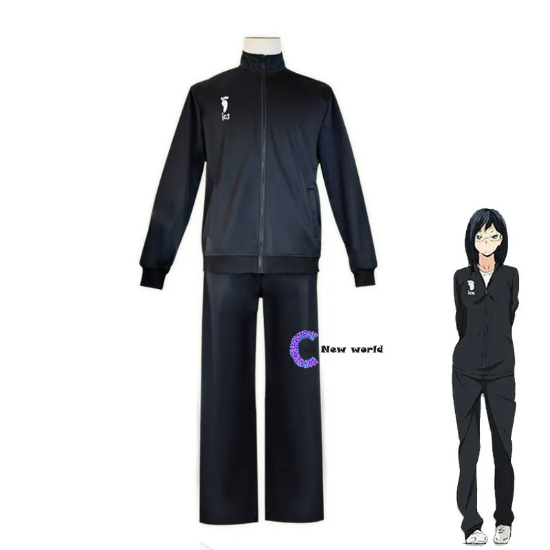 Униформа Аниме Haikyuu Karasuno для Волейбольного клуба мужская куртка мальчиков Одежда