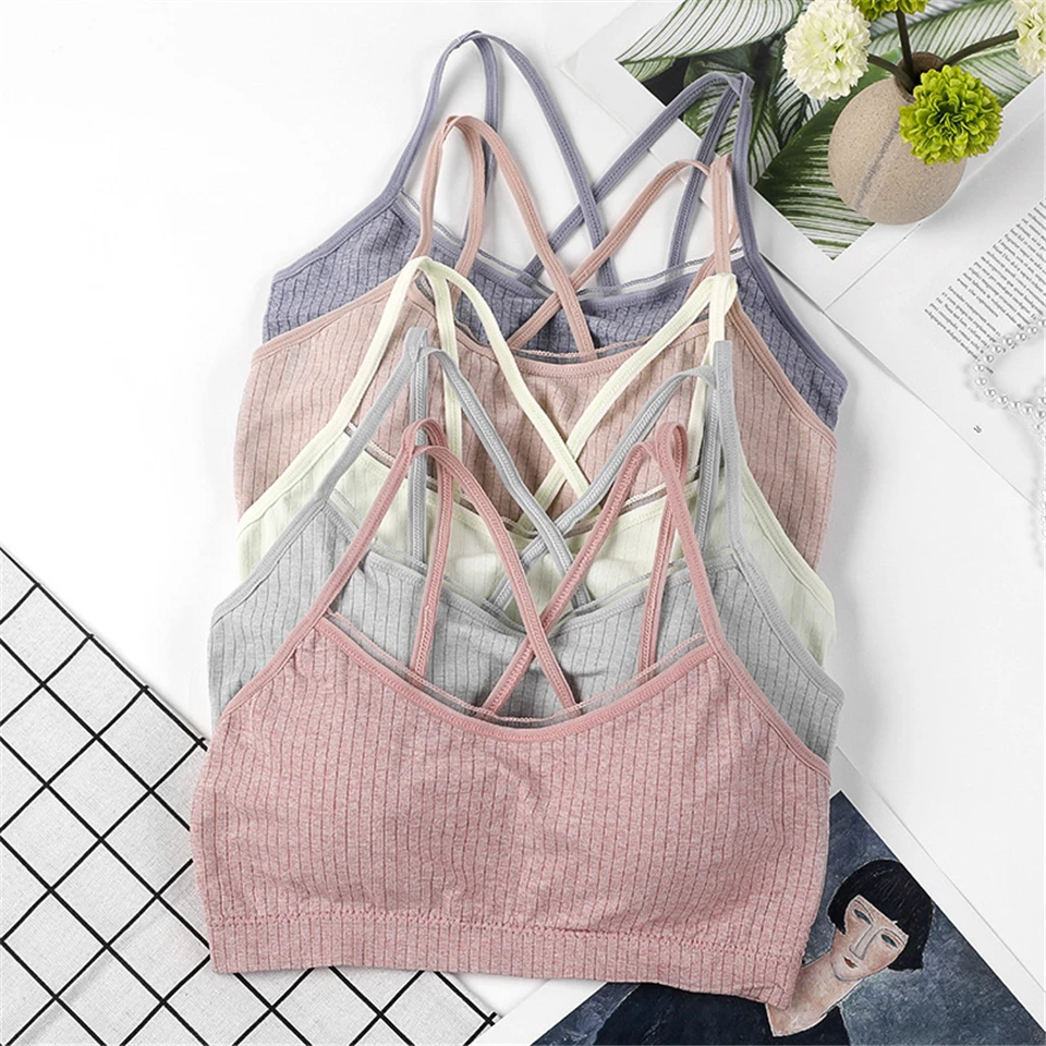 

Yoga Top Women Breathable Sports Bra Female Athletic Gym Anti-sweat Shockproof Padded Running Fitness Workout Crop Top