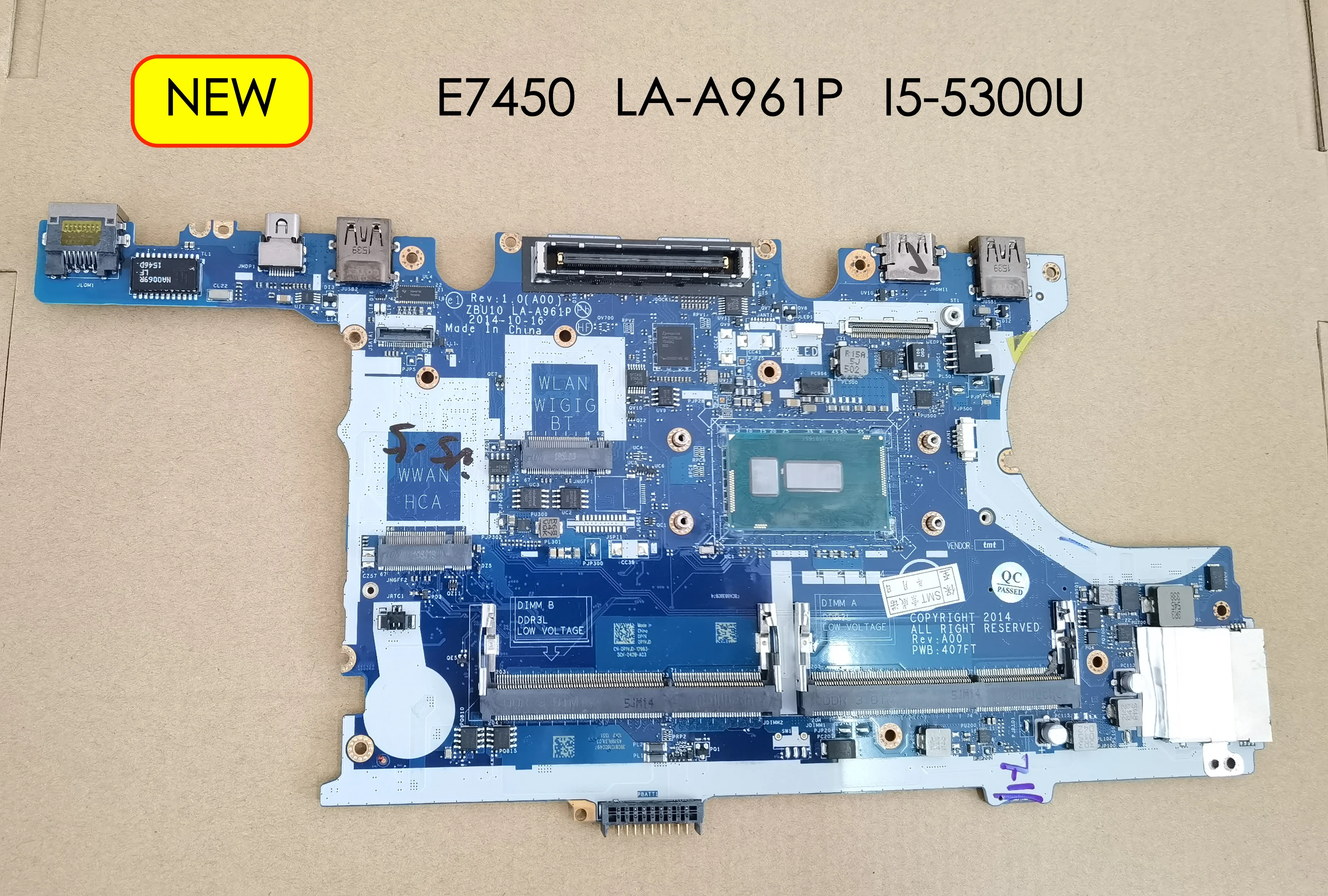 

Материнская плата для ноутбука Dell Latitude E7450 7450