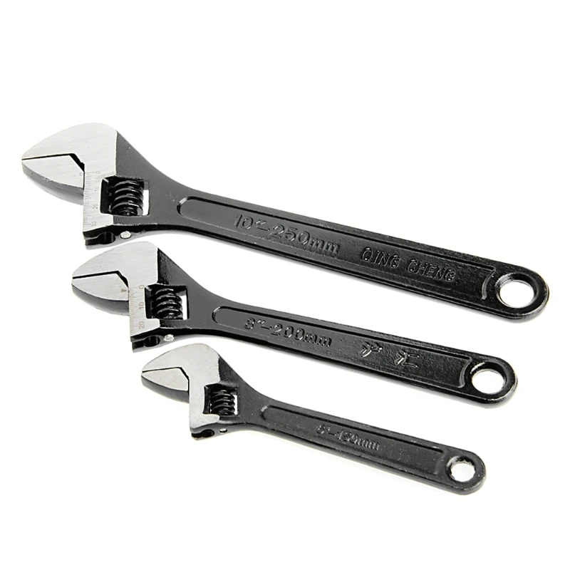 

New 6" 150mm Professional DIY Adjustable Wrench Spanner Hand Grip Tool