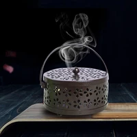 new mosquito coil holder retro incense burner for mosquitoes metal incense burner holder for home and camping garden
