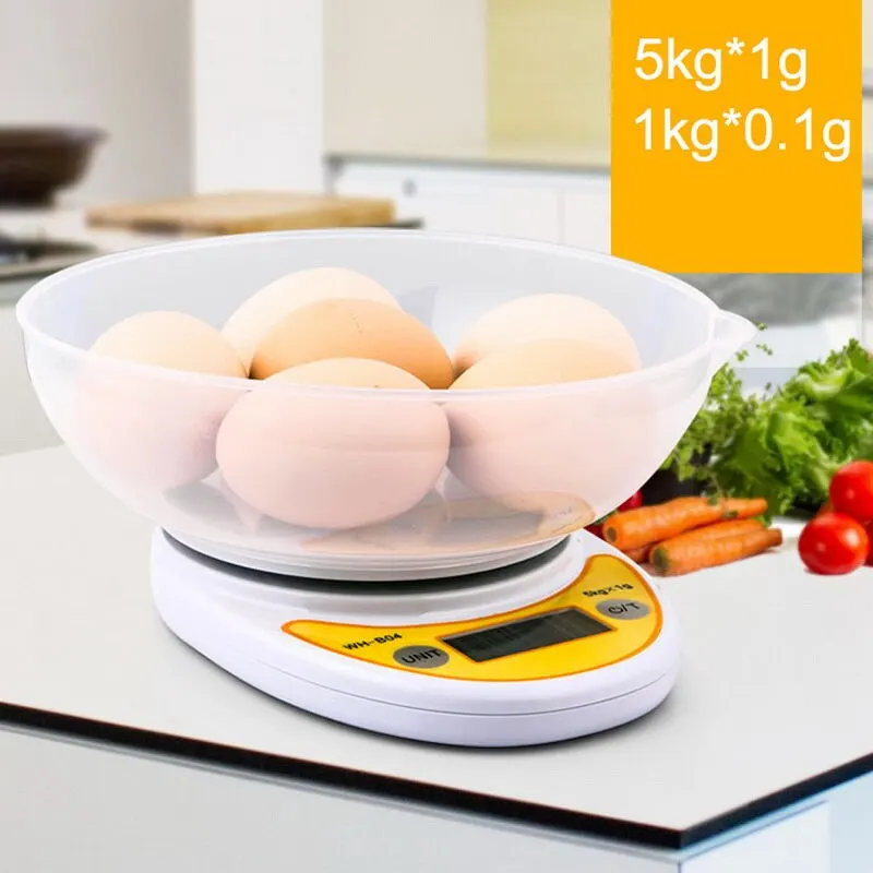 Портативные Кухонные весы 5 кг/1 г 1 кг/0 цифровые с ЖК дисплеем электронные