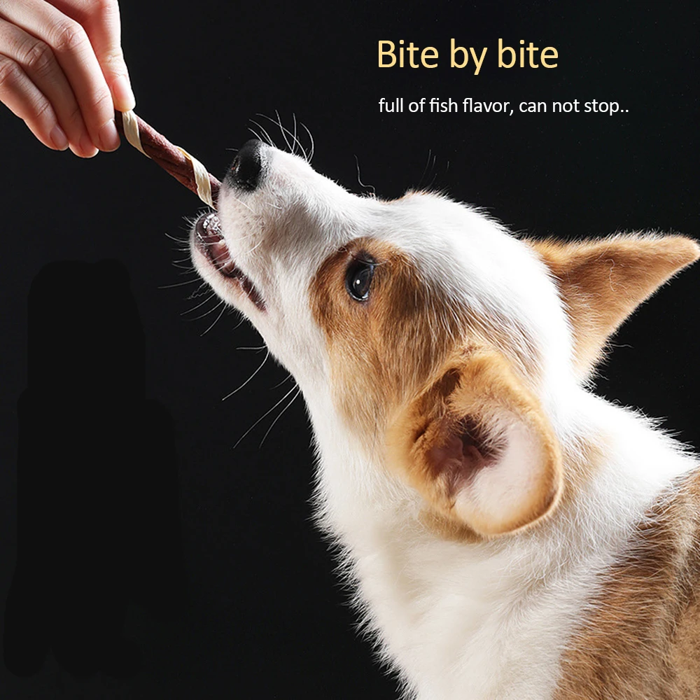 Корм для собак домашних животных закуска курица говядина кольцо премиум класса