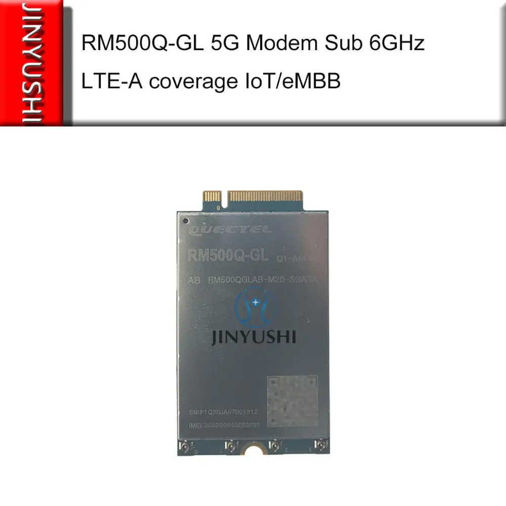 Модем Quectel RM500Q-GL Женский модуль M.2 RM500Q + тестовый USB-адаптер фотоантенна документ