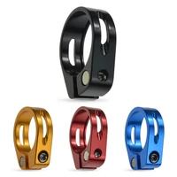 bicycle seatpost clamps 31 8mm 34 9mm aluminum alloy clip for mountain road bike cycling accessories