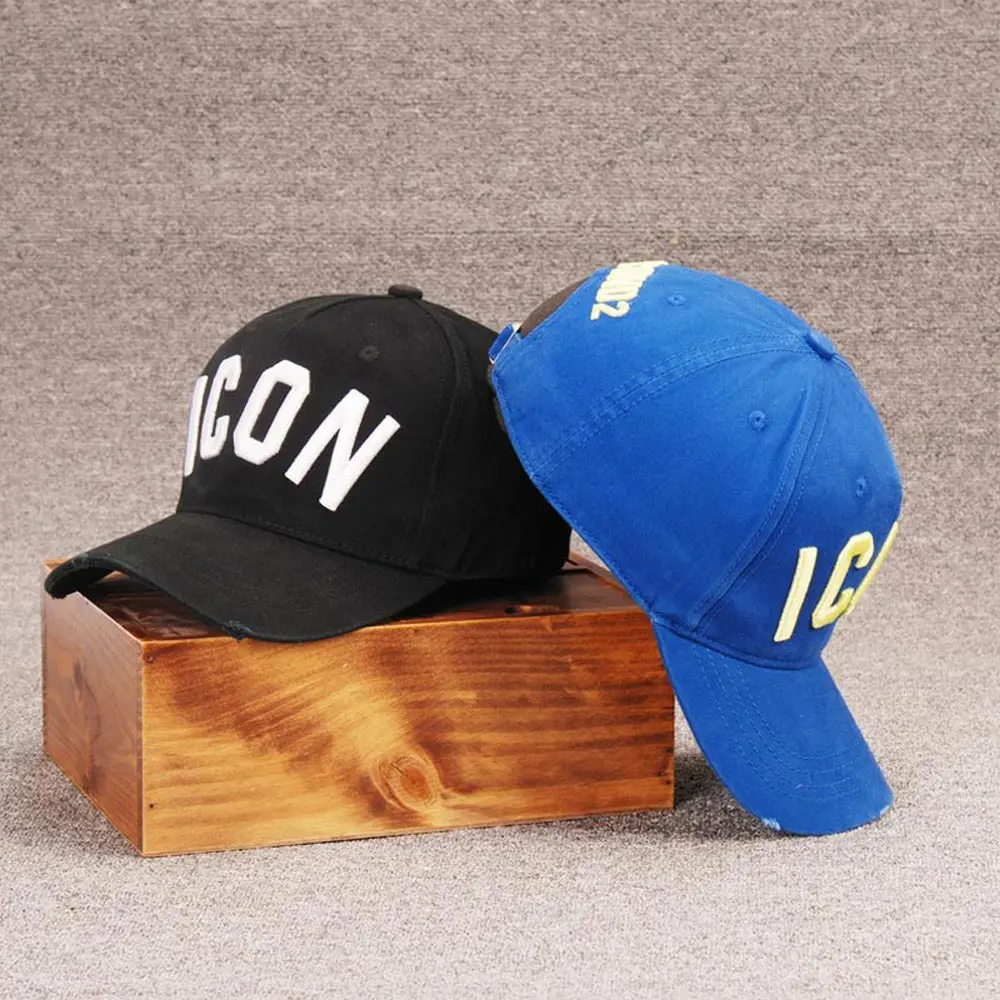 

Brand DSQICOND2 ICON Letter embroidery caps Fashion Spring and Autumn baseball hat women men sun cap