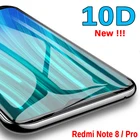 Новинка 10D закаленное стекло для Xiaomi Redmi Note 8 Защита для экрана Защитная пленка для Redmi 8 стекло для Xiaomi Redmi Note 8 Pro