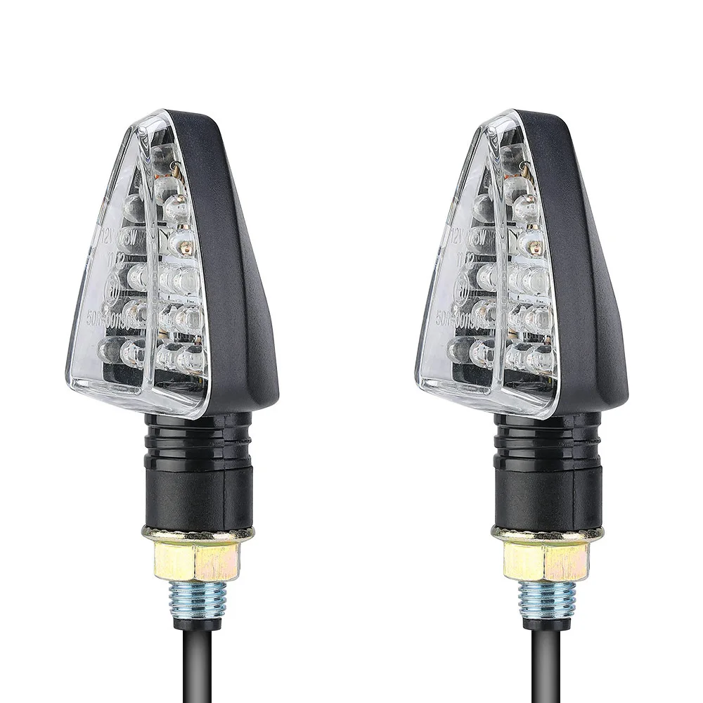1 Pair C style KEMiMOTO, сигнальный светильник s, универсальный, течёт вода, светодиодные индикаторы, светильник, лампа для Honda, для Kawasaki Z750 R3 Z800 R6 MT07 MT09 - Цвет: 1 Pair C style