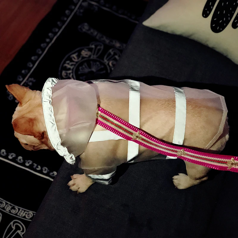 Французская одежда для бульдога мопс Шнауцер пудель шнаузер вельш корги плащ