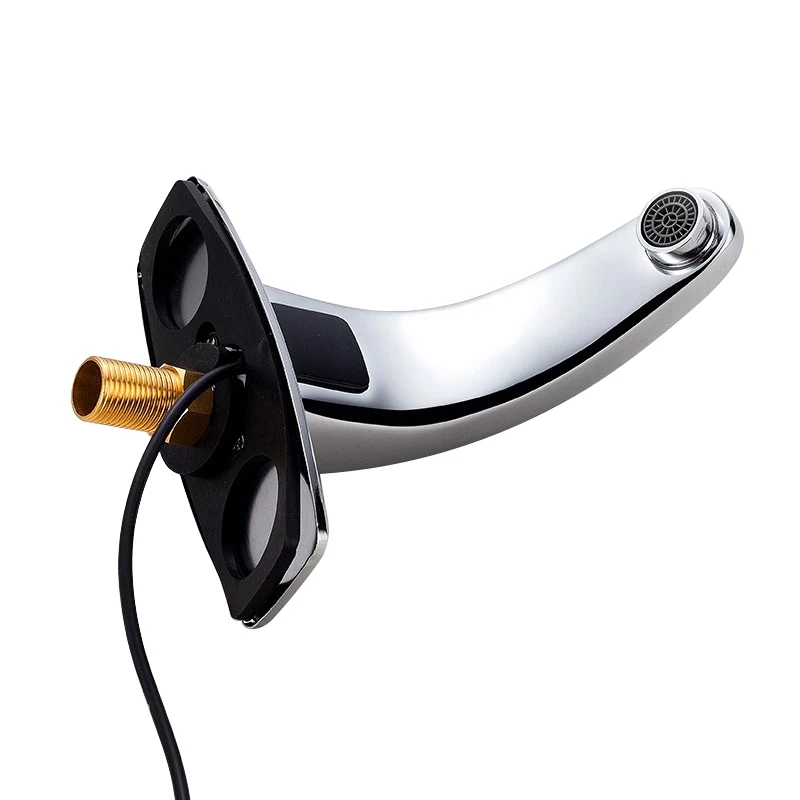 

Sensor Faucet Deck Mount Smart Touch Hands Free Inductive Water Tap Kitchen Bathroom Sink Faucets Water Tap Automatic Infrared