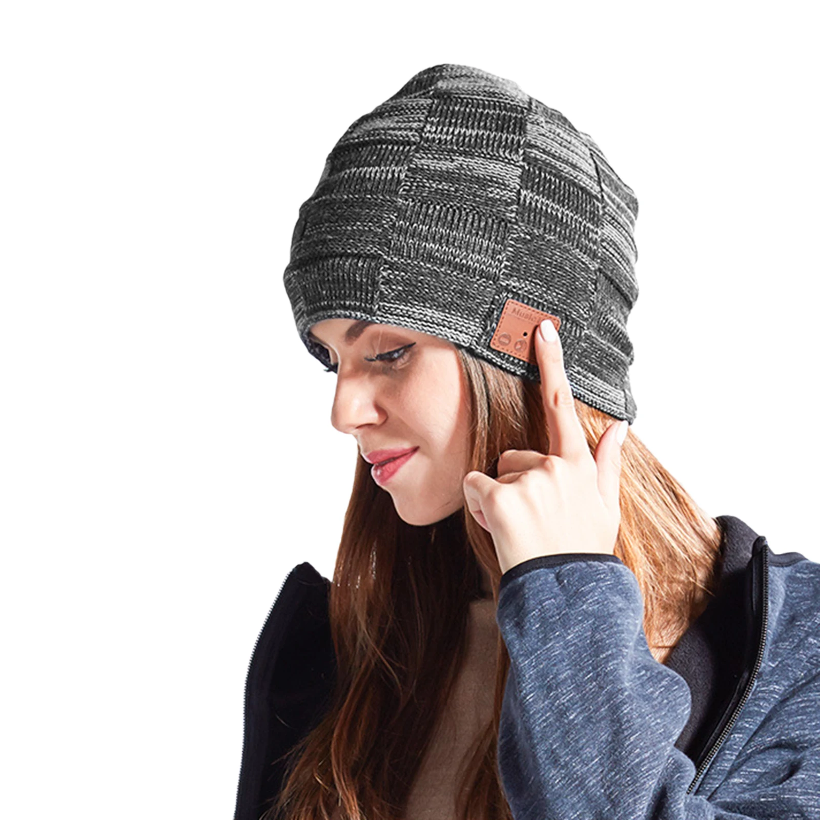 Зимняя Bluetooth-шапка наушники стерео Спортивная Музыкальная гарнитура