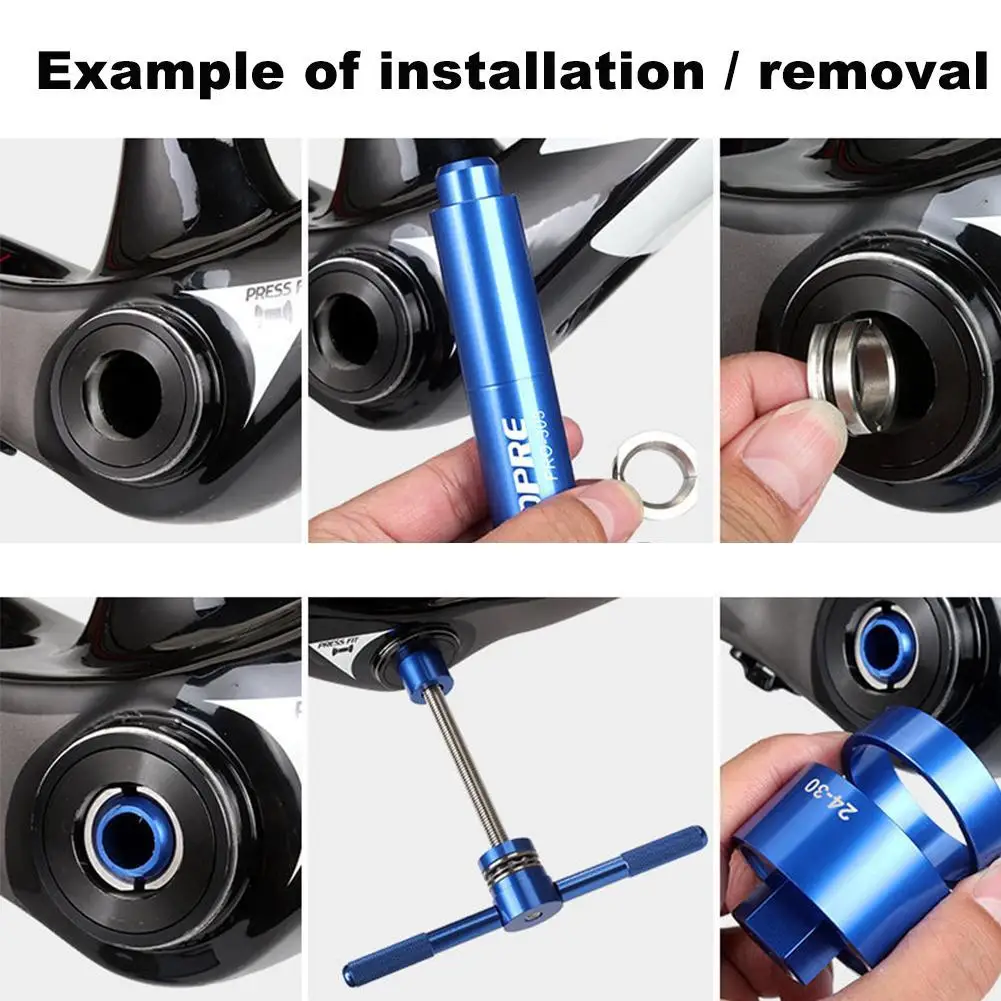 

1Pc New BB86 PF30 92 386 Press Installation Disassembly Set Kit Bottom Bike Tool Bicycle Bracket Mountain Axis Removal Hub Y2L5